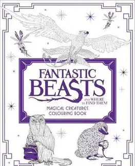 Maľovanky pre dospelých Fantastic Beasts and Where to Find Them: Magical Creatures Colouring Book