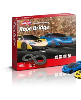 Drevené vláčiky Buddy Toys BST 1263 Autodráha Race