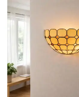 Svietidlá BRILAGI - Tiffany vitrážové nástenné svietidlo DORAN 1xE14/40W/230V 63005