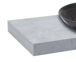 Kúpeľňový nábytok Doska pod umývadlo bez umývadla Naturel Dolce 120x8x50 cm betón mat DO12050BE DO12050BE