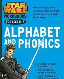 V cudzom jazyku Star Wars Workbooks - Alphabet and Phonics Ages 5-6
