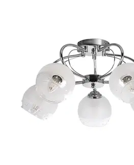 Svietidlá  Prisadený luster 5xE27/60W/230V 51402/5 CR+WT