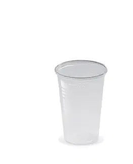 Poháre Kinekus Pohár priehľadný PP o70 mm, 0,2l, 100ks/bal plast  KLC