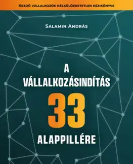 Podnikanie, obchod, predaj A vállalkozásindítás 33 alappillére - András Salamin