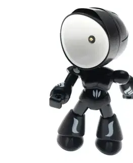 Lampy Bohemia-Design LED Stolná lampa LED/0,06W/3xLR41 robot čierna HERO-BLK