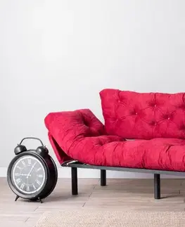 Pohovky a gauče Trojmiestna rozkladacia pohovka Nitta Triple - Maroon