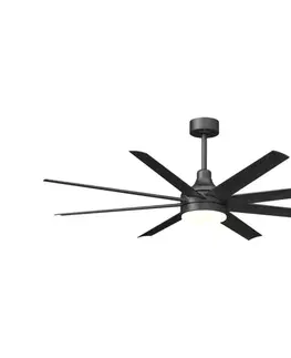 Ventilátory  B.V. -LED Stmievateľný str. látor LED/24W/230V 2700-6500K 165cm+DO čierna B103133K2