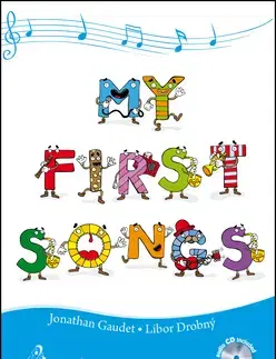 V cudzom jazyku My first songs+CD - Jonathan Gaudet