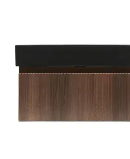 Kúpeľňový nábytok Kúpeľňová skrinka s umývadlom SAT Evolution 78x30x44,8 cm orech mat SATEVO80NAU2B SATEVO80NAU2B