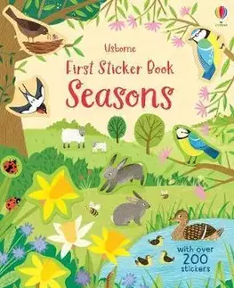 V cudzom jazyku First Sticker Book Seasons - Holly Bathie
