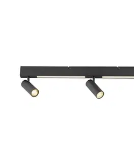 Svietidlá Schöner Wohnen 11794-18 - LED bodové svietidlo DANTE 3xGU10/10W+LED/14,4W čierne 11794-18