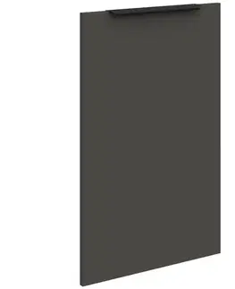 Dvierka a čelá zásuviek pre kuchynske skrinky Dvierka na umývačku Zm Aria-Gr/Ant Anti Fingerprint 713x446