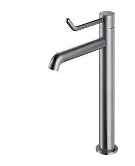 Kúpeľňové batérie OMNIRES - Y [Inclusive Design] vysoká umývadlová batéria, brúsený nikel Y1212ID-NI