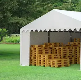 Skladové stany Skladový stan 5x8m EKONOMY