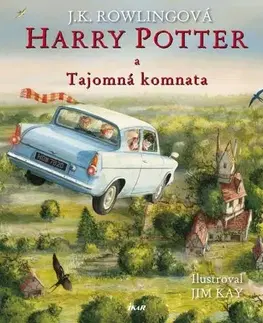 Fantasy, upíri Harry Potter 2 a Tajomná komnata – ilustrovaná edícia - Joanne K. Rowling