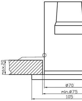Bodové svetlá STROPNÁ LAMPITA ozs-05