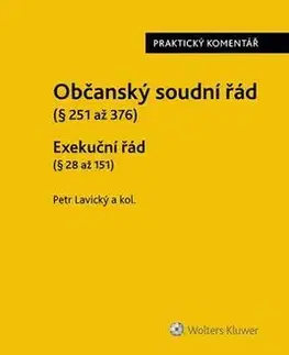 Občianske právo Občanský soudní řád Exekuční řád - Petr Lavický