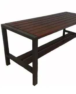 Záhradné drevené stoly Stôl moderný palisander