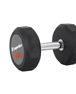 Činky Jednoručná činka inSPORTline Profi CPU 25kg