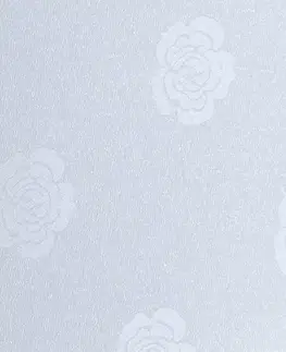 Bytový textil Obrus Ruža biela 80x80 cm odolný voči škvrnám