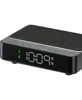 Budíky Sencor Digitálny rádiobudík s bezdrôtovou nabíjačkou