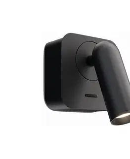 Svietidlá Maytoni C039WL-L3B3K - LED Nástenné bodové svietidlo MIRAX LED/3W/230V čierna C039WL-L3B3K