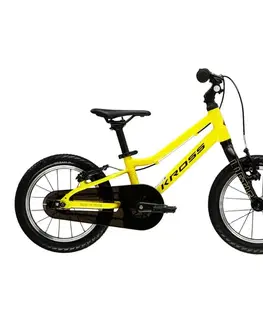 Bicykle Kross Liftie 14" 2025 šedá / červená / lesk - 7" (95-110 cm)