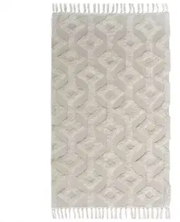 Moderné koberce Koberec Boho 89 krémová 70x140 Merkury Home
