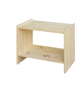 Nočné stolíky Nočný stolík 7815 nelakovaný