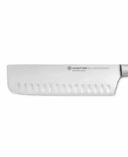 Nože do kuchyne Santoku WÜSTHOF Japonský nôž Nakiri CLASSIC IKON 17 cm s výbrusom