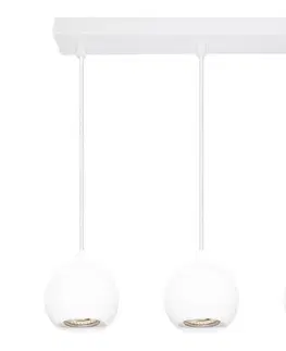 Svietidlá Osram - Závesné svietidlo na lanku SPOT SPHERAL 3xGU10/6W/230V biele 4099854588723