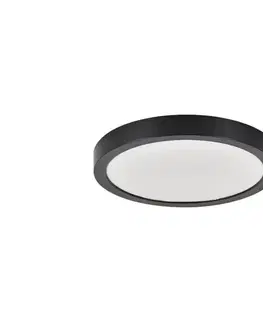 Svietidlá Rabalux 75076 - LED kúpeľňové stropné svietidlo SHAUN PLUS 30W/230V pr. 30 cm IP44 čierne 75076