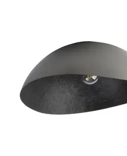Svietidlá  Prisadený luster SOLARIS 1xE27/60W/230V strieborná/čierna 40626