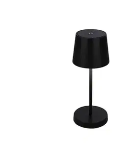 Lampy Briloner 7423015 - LED Stmievateľná stolná lampa LED/2,6W/5V IP44 čierna 7423015