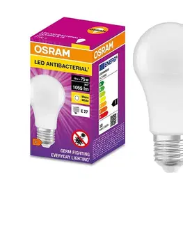 LED osvetlenie LED Antibakteriálna žiarovka  A75 E27/10W/230V 2700K - Osram 4058075560758