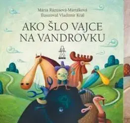 Rozprávky Ako šlo vajce na vandrovku - O troch prasiatkach - Kolektív autorov