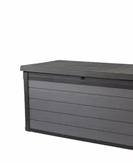 Úložné boxy a chladničky KETER Úložný box AMPEZZO 570L | sivá