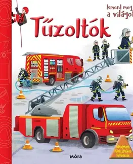 Leporelá, krabičky, puzzle knihy Ismerd meg a világot! Tűzoltók