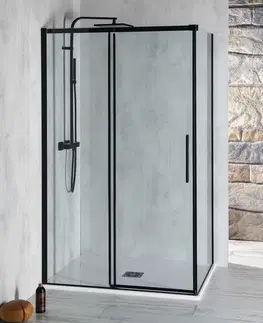 Sprchovacie kúty Polysan ALTIS BLACK AL4312BAL6112B