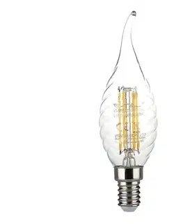 LED osvetlenie  LED Žiarovka FILAMENT E14/4W/230V 3000K 214308