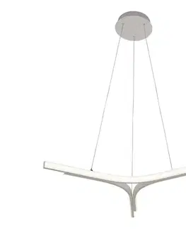 Svietidlá Viokef Lighting LED luster na lanku ALTA LED/30W/230V strieborný 4325900