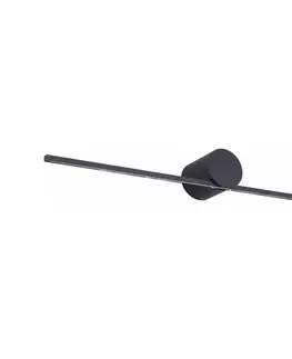 Kúpeľňové zrkadlá Zuma Line W89949-6W-BK - LED Osvetlenie zrkadla CAMARA LED/6W/230V IP44 čierna W89949-6W-BK