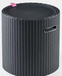 Záhradné stoly Záhradný stolík / úložný box COOL STOOL Keter