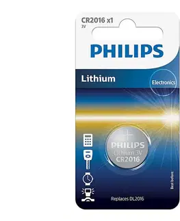 Predlžovacie káble Philips CR2016/01B - Lithiová batéria gombíková CR2016 MINICELLS 3V 90mAh Phil-CR2016/01B