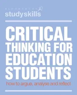 Učebnice, slovníky Critical Thinking for Education Students - Charlotte Barrow,Rebecca Westrup