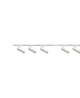 Svietidlá  Bodové svietidlo do lištového systému FADO 6xGU10/10W/230V biela 325891