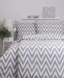 Obliečky MKLozkoviny.sk Francúzske krepové obliečky Renforcé - Kira - 220 × 200 cm - 70 x 90 cm