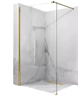 Sprchy WALK-IN Sprchová stena Walk-In Aero Gold 80x195
