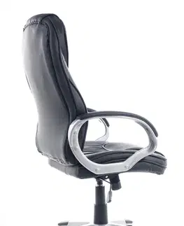 Kancelárske stoličky Kancelárske kreslo K-031 čierne