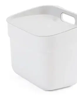 Plastové koše Kôš na triedený odpad 5l 251938 biela/svetlosivá